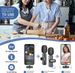 Mini Wireless Lavalier-mikrofon Mic Telefon Für IPhone Typ C Aufnahme Vlog UK_voghion.com