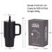Thermoses 30 oz Tasse à glace double couche anti-fuite Couvercle de paille pliable Tasse isotherme portable à bouche directe_voghion.com