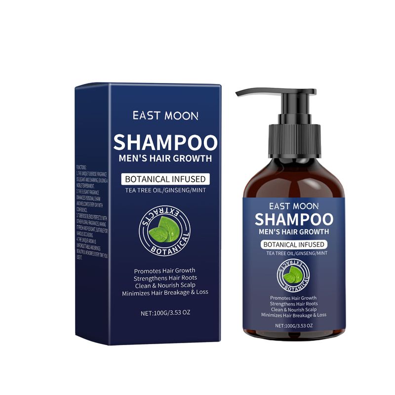 Shampooing nourrissant au romarin pour cheveux, nettoyage en profondeur, amélioration, nutrition, promotion de la circulation du cuir chevelu, réduction des pellicules, shampooing pour la croissance des cheveux chez l'homme_voghion.com