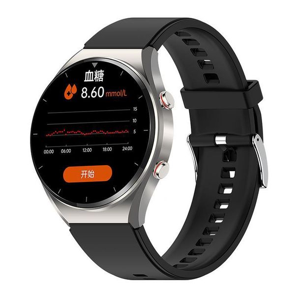 Neue E09-Smartwatch, Temperatur, Herzfrequenz, Blutsauerstoff, EKG, Elektrokardiogramm, Gesundheitstests, Outdoor-Sportuhr, Armband_voghion.com