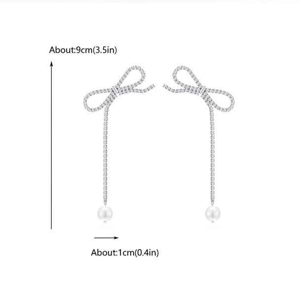 Einfache High-End-Ohrringe Licht Luxus Temperament Bogen Nische Persönlichkeit Design Ohrringe Temperament Ohrringe_voghion.com