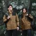 Giacca da trekking impermeabile unisex 3 in 1 con fodera termica staccabile - Cappotto antivento da esterno per coppia per autunno e inverno_voghion.com