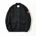Retro Double-sided Fleece Baseball Collar Jacket For Men, Autumn And Winter Warm Jacket, Trendy Top_voghion.com