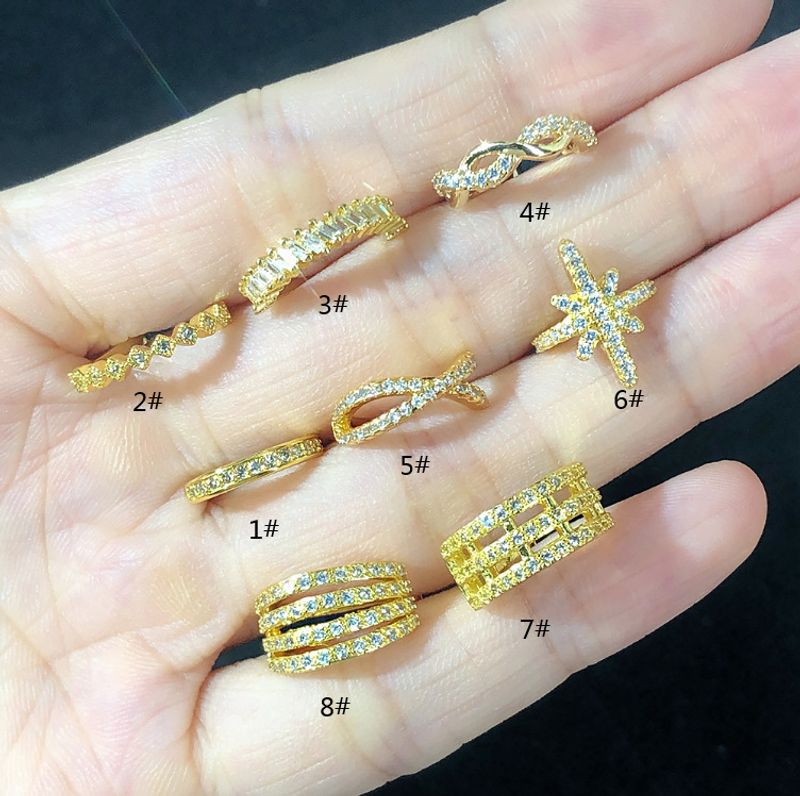 Unisex Full diamond pain free non piercing ear clips hot selling earrings_voghion.com