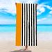 Double-Sided Beach Towel - Ultra-Soft Microfiber With Printed Design, Quick-Dry For Swimming & Sunbathing_voghion.com