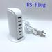 syct 5V4A 20W Sailboat USB Multi-Port Charger 6-Port Desktop Mobile Phone Plug_voghion.com