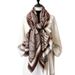 2024 autumn winter light luxury style new thickened cashmere with leaf tassel and high-end feeling scarf for_voghion.com