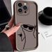 Stick Figure Case For IPhone 16 15 14 13 12 11 Pro Max XS X XR 8 7 6S 6 Plus SE 2020 Liquid Soft Silicone Shockproof Back Cover_voghion.com