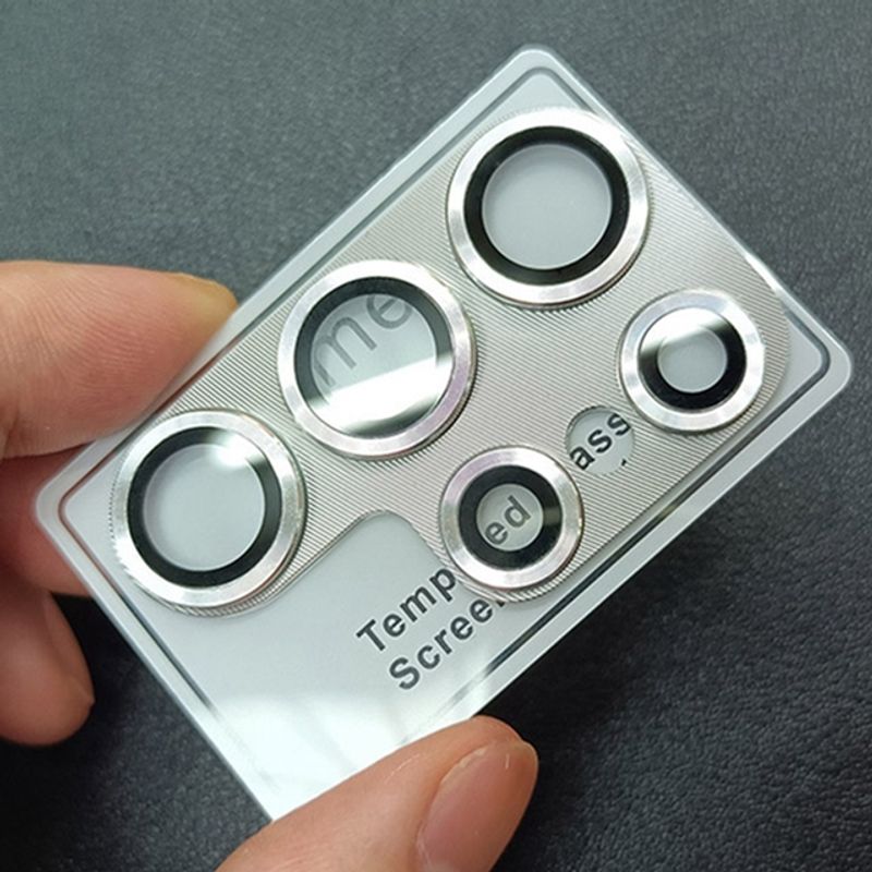 S23ultra Metal Full Cover Camera Lens Protector pentru Samsung Galaxy S23 Ultra S23+ S23 Plus Capac de protecție pentru lentilă, sticlă securizată_voghion.com
