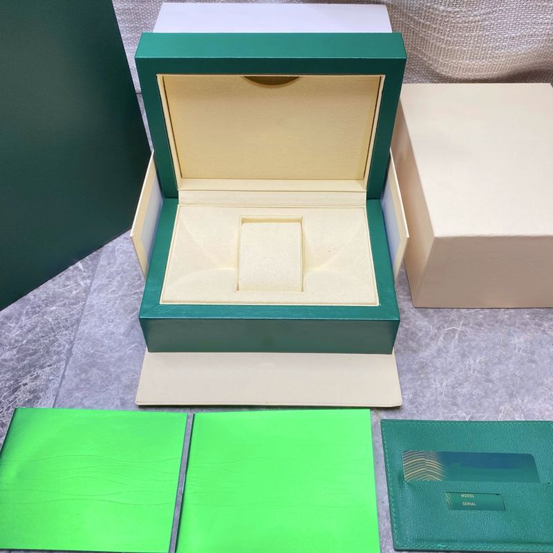 Cutie de ceas verde de înaltă calitate, accesorii pentru ceasuri, vitrine pentru ceasuri, automate, pot personalizate_voghion.com