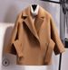 Women's Short Woolen Cloth Spring Woolen Coat Students' Short Cloak Waist_voghion.com