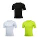 Kompressions-Trainingsshirt für Herren, schnelltrocknend, atmungsaktiv, für Fitnessstudio, Laufen und Basketball_voghion.com