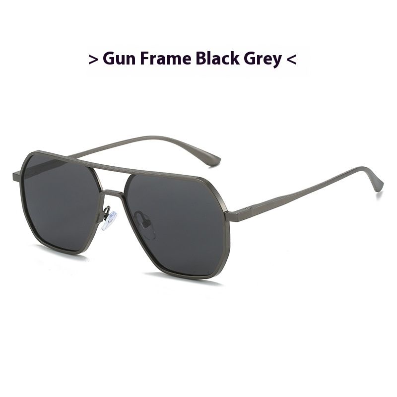 Pánské a dámské polarizované hliníkovo-hořčíkové sluneční brýle na nohou, velké obroučky s měnícími se brýlemi, řidičské XY435_voghion.com