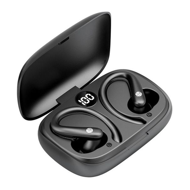 1 komplekt kõrvaklappe sõrmejäljega puutetundliku ekraaniga intelligentse mürasummutusstereo ruumilise heliga Bluetooth-ühilduvad juhtmevabad kõrvaklapid_voghion.com