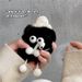 Ins Cute Super Adorable Plush Coal Ball 3rd Generation Protective Case Korean Version Soft Cartoon Pro/Pro2 Universal_voghion.com