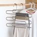 Huis Tuin Huishouden Multi Layer Metalen S-vormige Broekklem Iron Art Multifunctionele Sjaal Pak Jeans Hanger Opbergrek_voghion.com