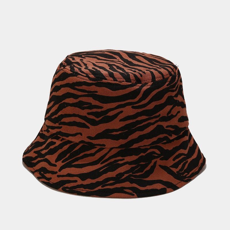 Bucket Hat Neuer gestreifter Hut Vielseitiger Sonnenhut Damen können zu allen Jahreszeiten Sonnenschutz-Beckenhut tragen_voghion.com