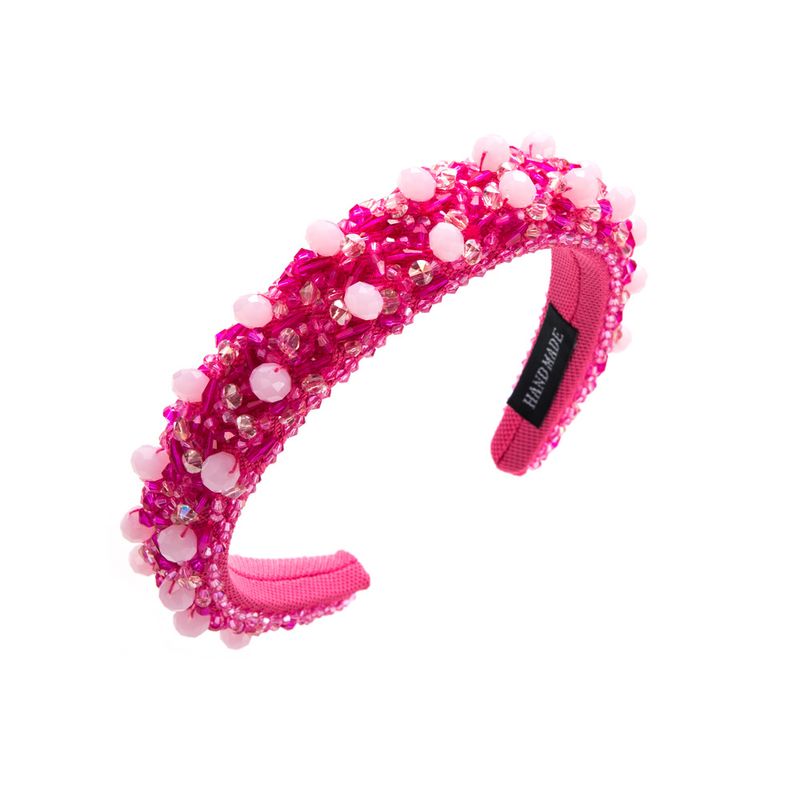 Fascia in cristallo antivento con clip per temperamento in cima al teschio alto, semplice e versatile, lotto di accessori per capelli di alta qualità_voghion.com