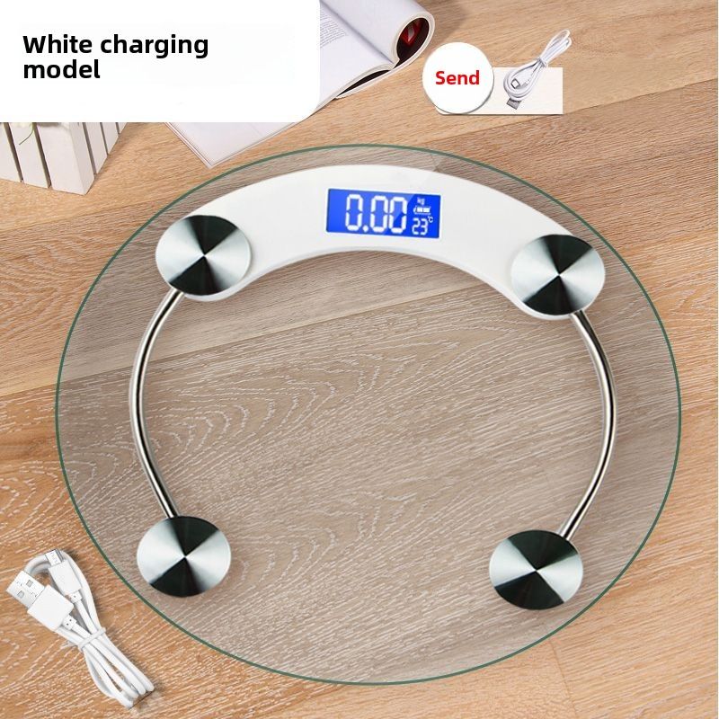 High-Precision Rechargeable Home Accurate Adult Weight Loss Smart Body Fat Student Health Electronic Scale Female_voghion.com