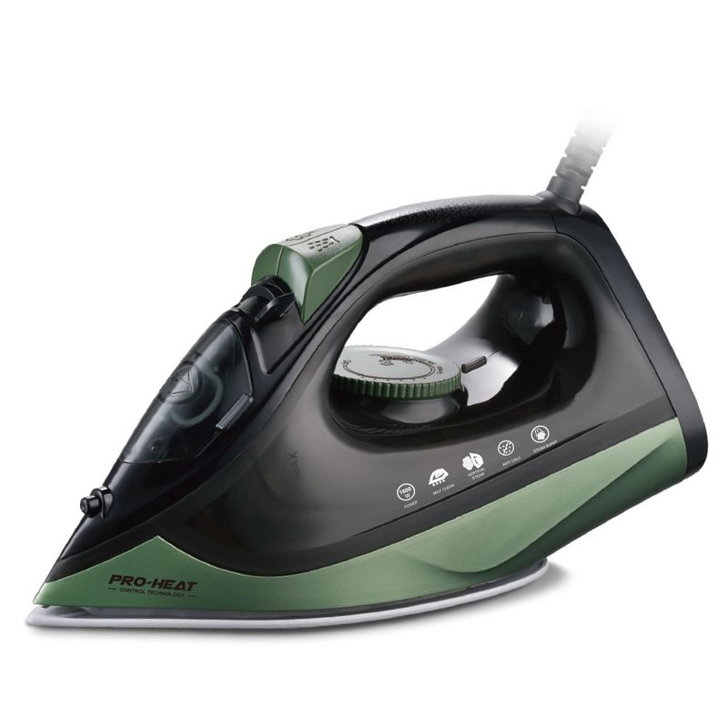 Ceramic Steam Iron, Handheld Portable Electric Iron With Spray Function, 1600W, EU Standard_voghion.com