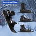 Mini Third Generation Outdoor Snow MiniSki Skates Lightweight Wear-Resistant Integrated Ski Shoes_voghion.com