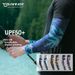 New Sun Protection For Men Summer Cycling Fishing Hiking High Elastic Cool Ice Sleeves Ins Print Letter Arm Guards_voghion.com