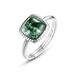 Neuer Sugar Tower Ring aus natürlichem Wassergras-Achat, S925 Silber, eingelegter grüner Moosstein-Fingerring, einfache Anpassung_voghion.com