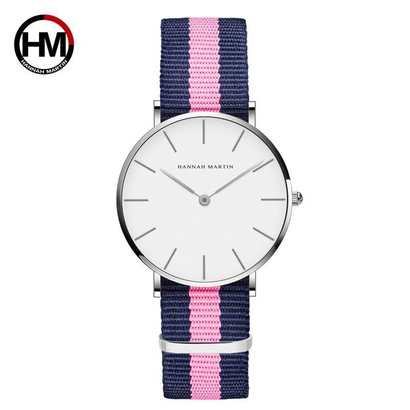 Orologio da donna Hannah Martin, impermeabile, con quadrante da 36 mm, design semplice e alla moda, orologio multiuso_voghion.com