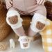 1 Paar Krabbel-Knieschoner für Babys mit Stickmuster, geeignet für Babys im Alter von 0–3 Jahren zum Krabbeln, Gehen, für Aktivitäten im Innen- und Außenbereich und rutschfest._voghion.com