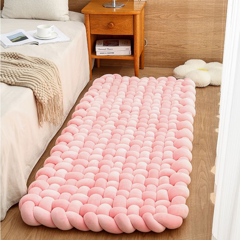 Luxury Knit Floor Cushion - Premium Woven Mat For Bedroom, Bay Window, Sofa & Tatami, Soft And Cozy Home Decor_voghion.com