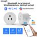 Presa Bluetooth Easyk 2.4G con telecomando e timer Supporta 10A Ideale per l'uso in casa intelligente_voghion.com