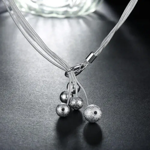 2025 Dammode Sterg Sier berlock Släta Pärlor Halsband För Dammode Fest Bröllop Accessoarer Smycken Julklappar_voghion.com