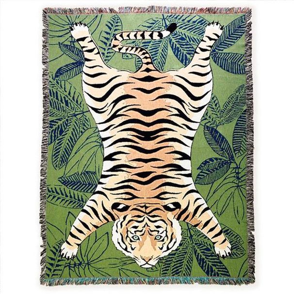 Sofa air condiing cover nap office, simple modern knitted thread blanket, sofa towel, model room, living room_voghion.com