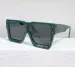 Gafas de sol ciclón de moda para hombre contorno cuadrado lente gradiente biselado profundo monograma flor nariz marco gafas transparentes_voghion.com