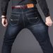 Herrenbekleidung Neue elastische Plus Samt verdickte hohe Taille Herrenjeans Herren gerade lose Jugend Herren Stallkleidung_voghion.com