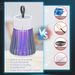 USB Electric LED Mosquito Zapper Indoor Bug Killer Lamp For Mosquito Gnat Moth Fruit Flies With Small Brush_voghion.com