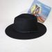 jazz top unisex cowboy hat woolen autumn and winter warm jazz hat_voghion.com