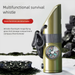Outdoor Survival Gear 7-in-1 Whistle Multi-Function Portable Emergency Compass Magnifying Glass Flashlight Thermometer_voghion.com