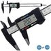 150mm 100mm Electronic Digital Caliper Carbon Fiber Dial Vernier Caliper Gauge Micrometer Digital Ruler Measuring Tool_voghion.com
