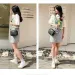 Womens Fresh And Sweet Horizontal Square Rolling Camera Collar Grid Crossbody Storage One Shoulder Phone Bag 240730_voghion.com
