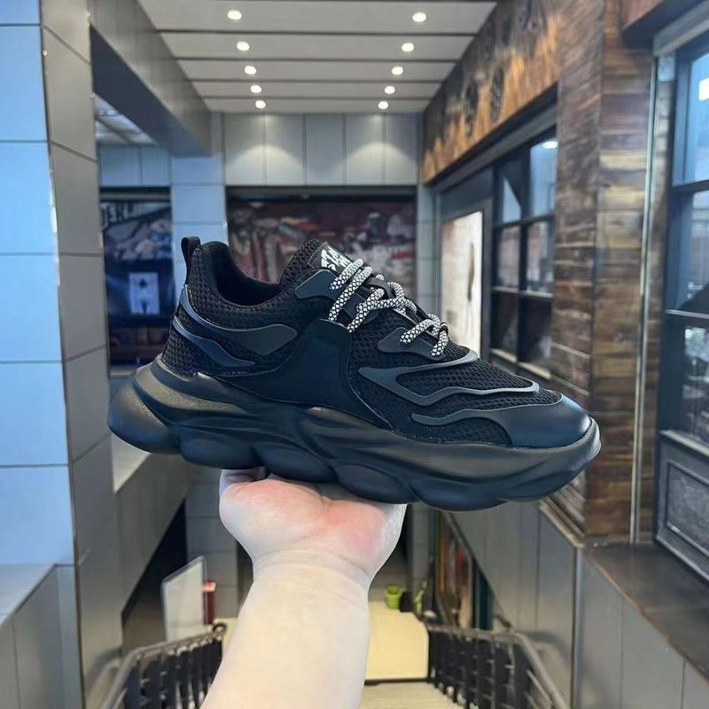 Herresko Fashion Sneakers Herre Sommer Flyweave Mesh Åndbar Casual Tide Sko til mænd_voghion.com