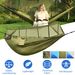 Camping Hammock, Portable Double Hammock With Net,600lbs Load 2 Persons Hammock W/Mosquito Net Outdoor Hiking Camping Hommock Portable Nylon Swing H_voghion.com