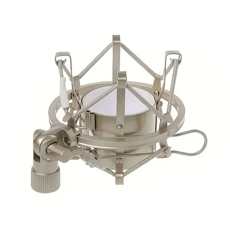 Univerzální kovový držák mikrofonu proti vibracím Držák vhodný pro kondenzátorový mikrofon o průměru 47 mm-53 mm_voghion.com