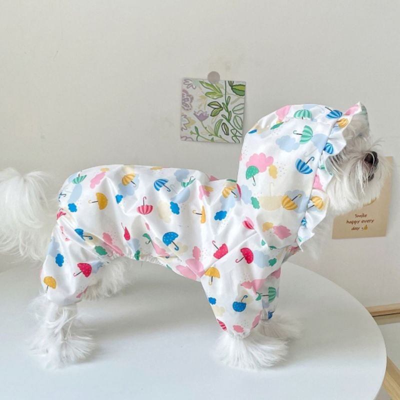Waterproof Pet Raincoat For Small And Medium Dogs - Cute And Functional Outdoor Dog Apparel_voghion.com