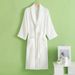Sommer-Bademantel, dünn, doppellagig, Garn, gewaschene Baumwolle, Revers-Bademantel für Erwachsene, Hotelmantel, saugfähig, schnelltrocknend, Pyjama für Männer und Frauen_voghion.com