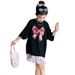Mother & Kids Children's clothing girls dress 2024 summer new loose casual Korean version of the children's stylish fashion skirt trend_voghion.com