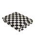 Checkerboard Pattern Flannel Throw Blanket | Soft Coral Fleece Office Nap Blanket With Air Conditioning Box Gift Set_voghion.com