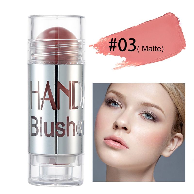 HANDAIYAN Moisturizing Blush Stick - 6 - Color Chubby Crayon Blush, Solid Cream Blush_voghion.com