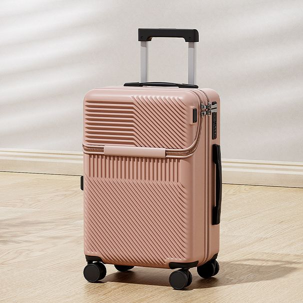 Gepäck Poschen Front Open Gepäck Internat Trolley Case Multi-Zweck Reeskëscht Multi-Rad Kombinatioun Case_voghion.com