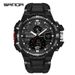 Unisex Sports Digital Watch With LED Backlight, Waterproof, Alarm, Dual Time, Stopwatch For Outdoor Activities And Daily Use Clock Electronic Watch_voghion.com